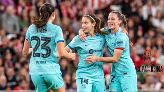 RESUMEN Athletic Club 0-3 FC Barcelona | Highlights | Ida semifinales | Copa de la Reina
