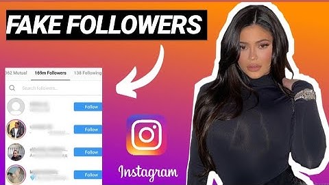 How to tell if someone bought followers on instagram