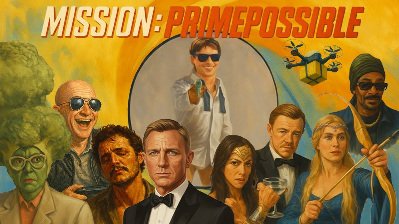 MISSION: prIMePOSSIBLE - Tom Cruise & Pedro Pascal Audition to be the Next James Bond! #parody