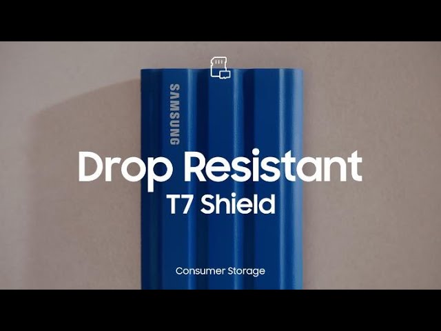 Portable SSD T7 Shield: Shock