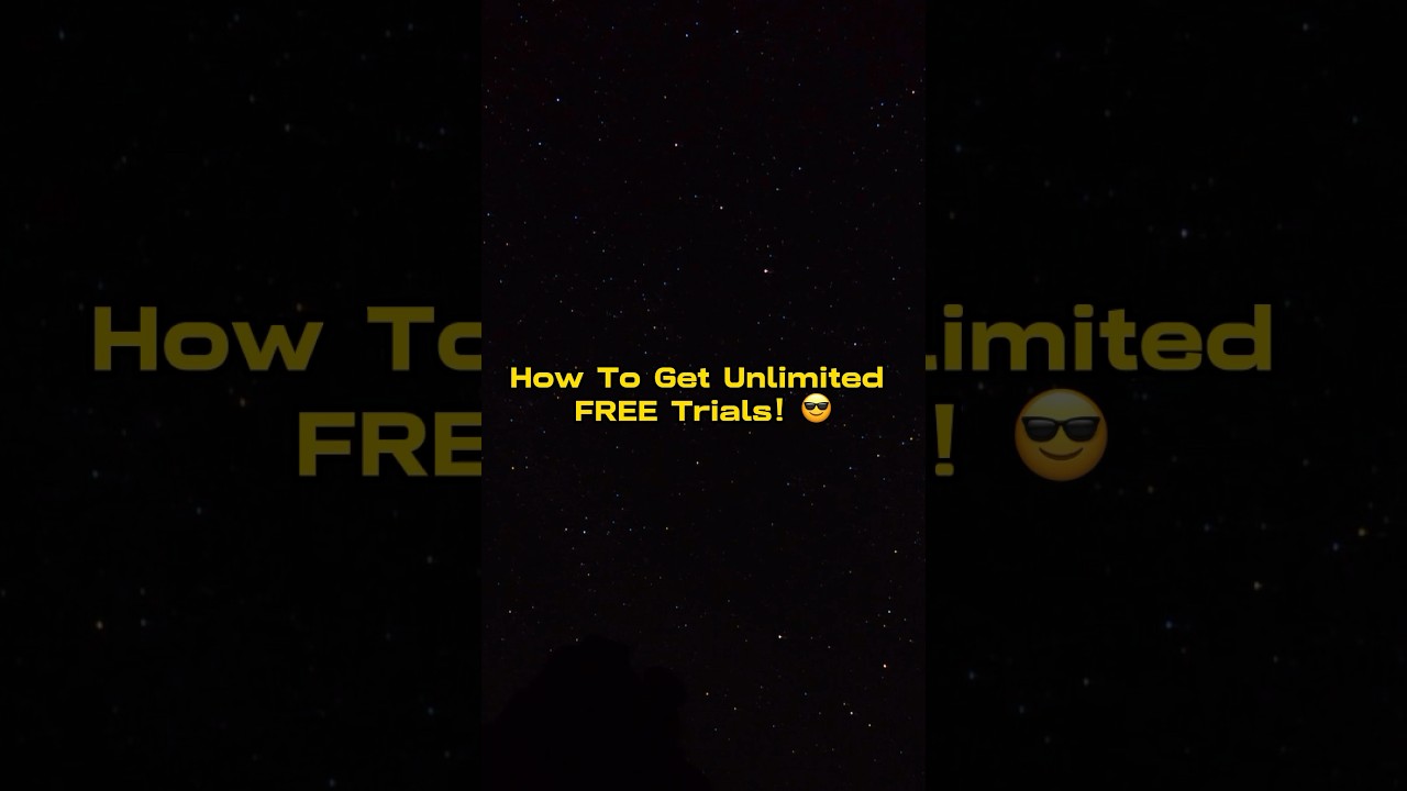 Get unlimited free trials for Netflix, hulu, Amazon prime and more !