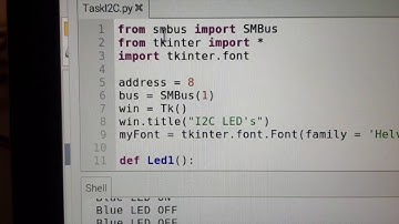 Task 8.1D RPi - I2C Video