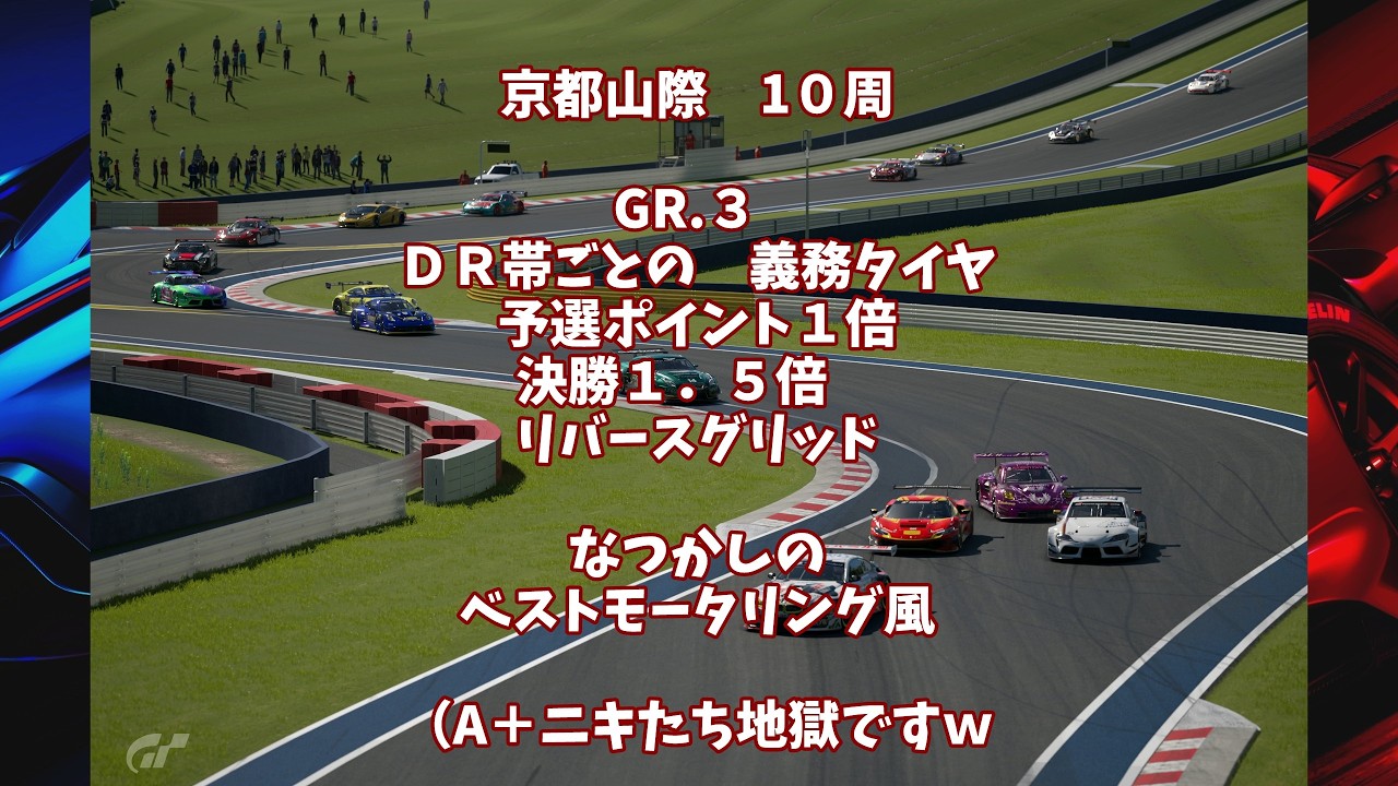 デイリー1万戦からのケンコタカッププレRd.１　こっちのケンコタ（38）　#ベストモータリング  #gt7  #ゆっくり   #グランツーリスモ７　#京都