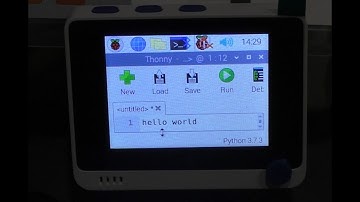 Making a display for Raspberry pi from Wio Terminal