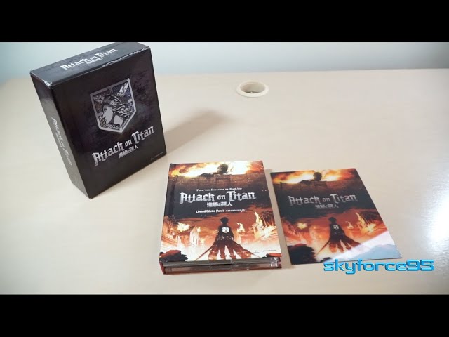 Release Teardown: Attack on Titan Part 1 Collector's Edition