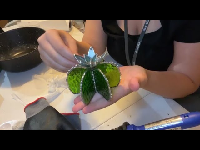 3D Stained Glass Cactus - How to class=
