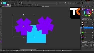 0020. Boolean, Add, Subtract, Intersect, Xor, Divide in affinity studio
