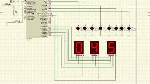 Contador 0-999 pic 16f877