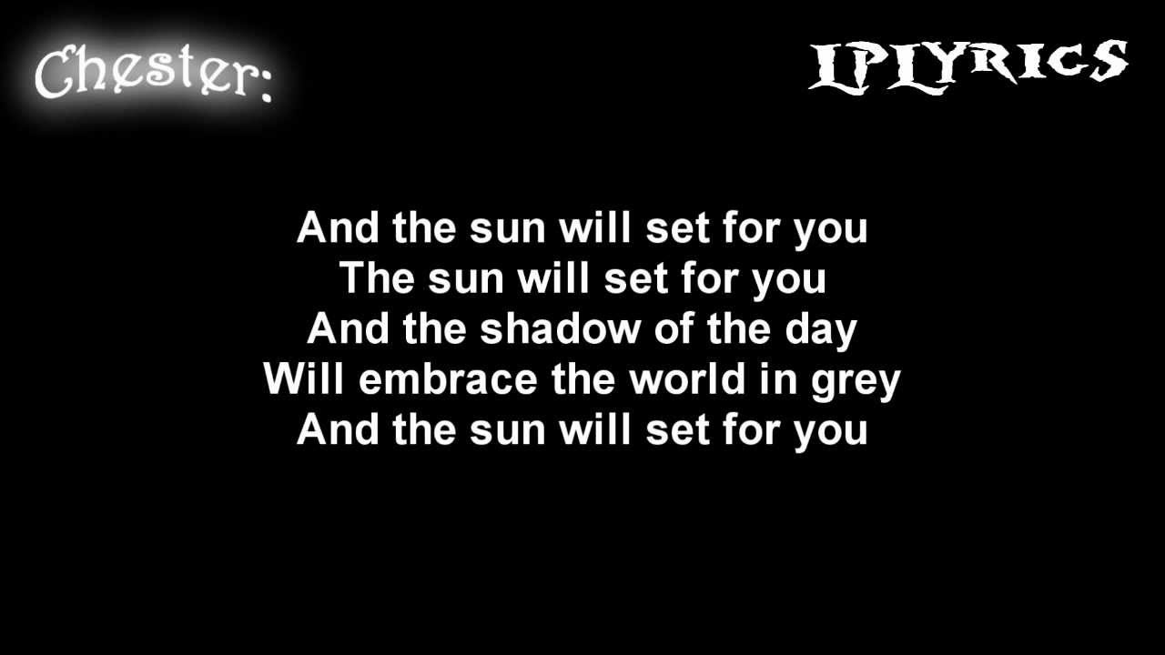 Linkin Park- Shadow Of The Day [ Lyrics on screen ] HD