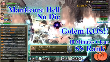 Manticore Hell No Die Acrobat POV 10 Minutes Clear - DN Classic