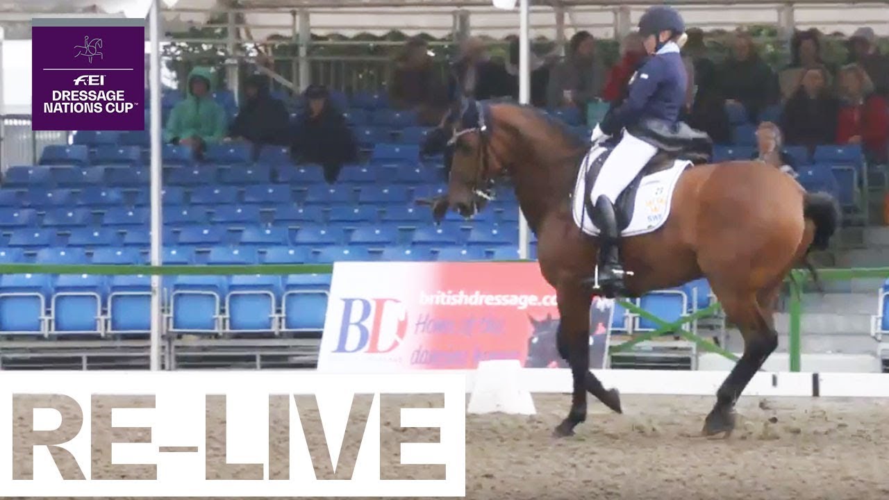 RE-LIVE | FEI Dressage Nations Cup - Grand Prix Freestyle | Hickstead horseshoe bend