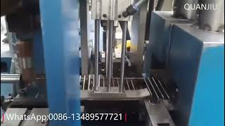 Fully Automatic Double Head Metal Wire Basket Mesh Welding Machine Factory
