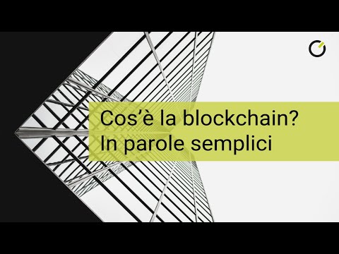 Video: Cos'è La Blockchain In Parole Semplici