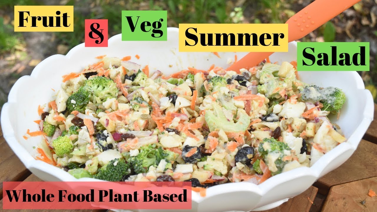 VEGAN SUMMER PARTY | FRUIT & VEG BOWL RECIPE - YouTube