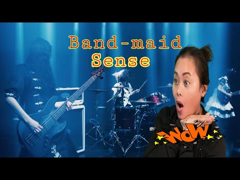 BAND MAID||SENSE||OFFICIAL MUSIC VIDEOREACTION BY ASIAN IN IDAHO