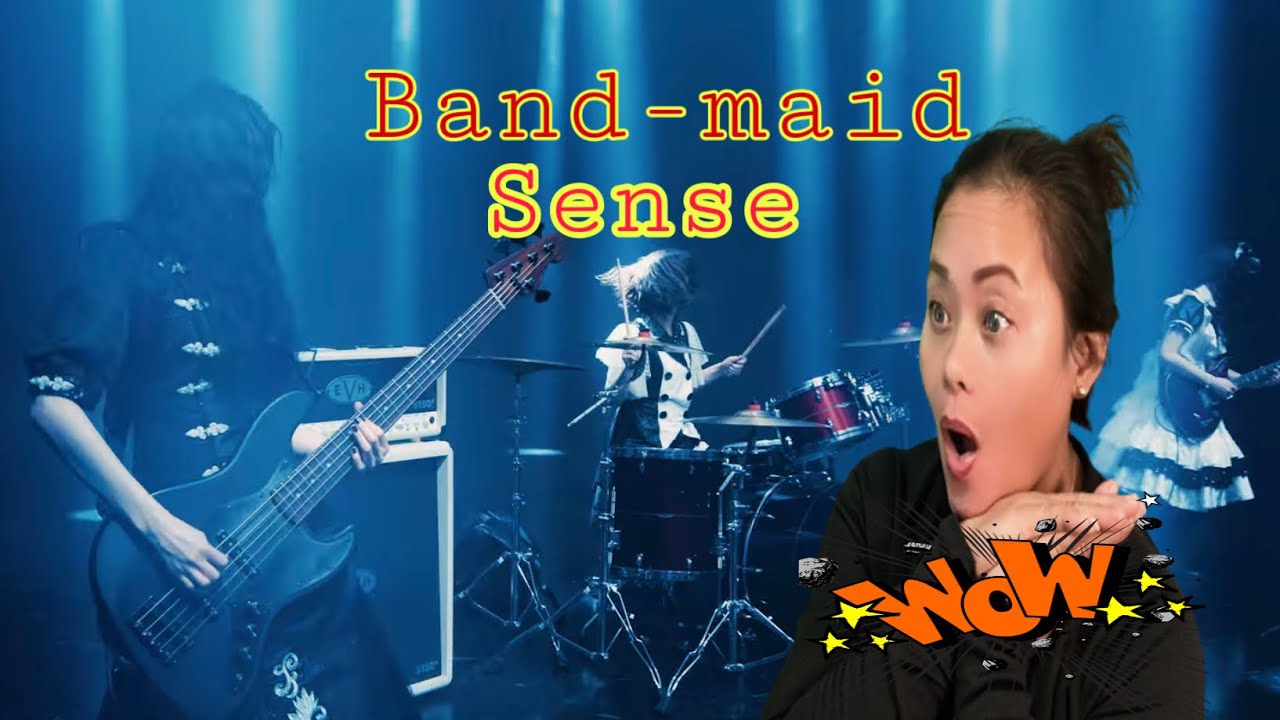BAND MAID||SENSE||OFFICIAL MUSIC VIDEOREACTION BY ASIAN IN IDAHO