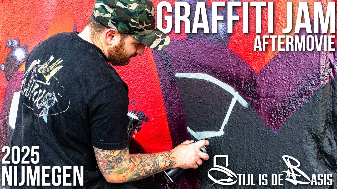 Stijl is de Basis 2, Graffiti Jam Aftermovie - Nijmegen Netherlands 2025