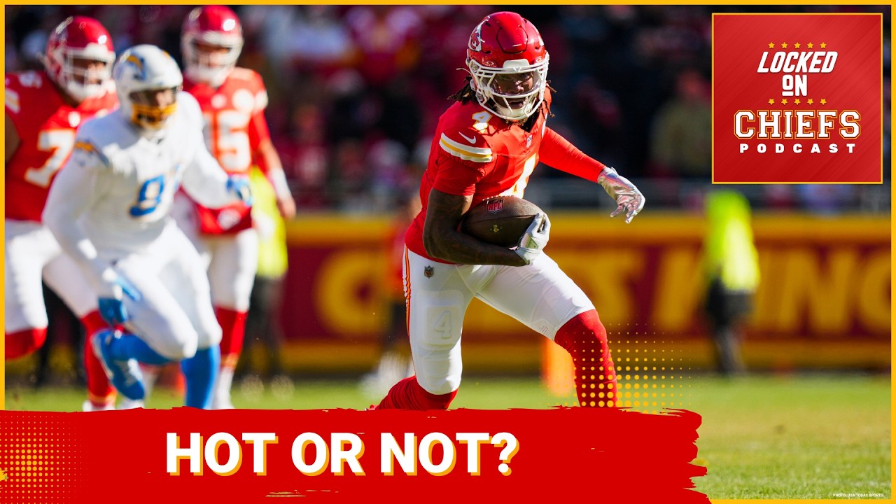 Kansas City Chiefs Hot or Not Debate REVEALS Major Questions Concerning the Depth in the WR Room
