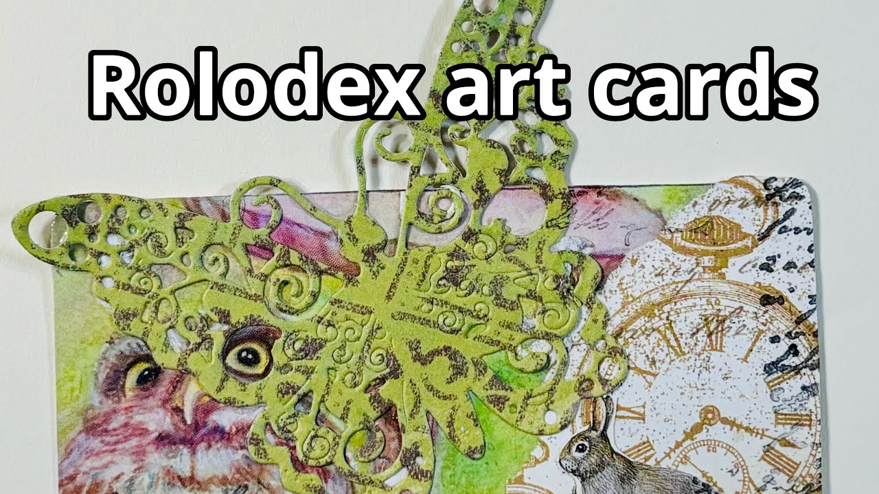 ROLODEX Art Cards with Hillside Heart Prompts #hillsideheartprompts