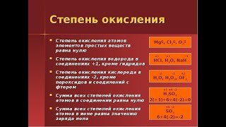 Окислительно-восстановительные процессы