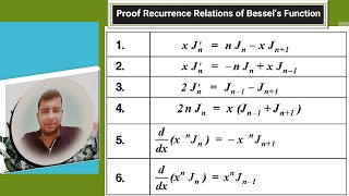 Derivative of Bessel's Function, Recurrence Relation of Bessel function J n(x) #03