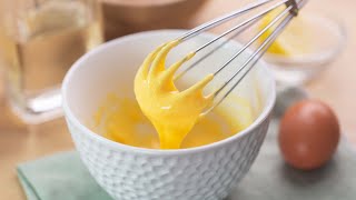 How to Make Homemade Mayonnaise Using Whisk ASMR