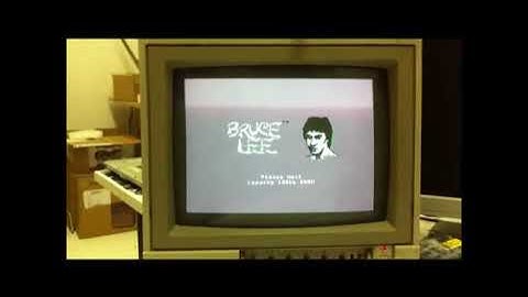 c64 Bruce Lee remake Parallax Propeller