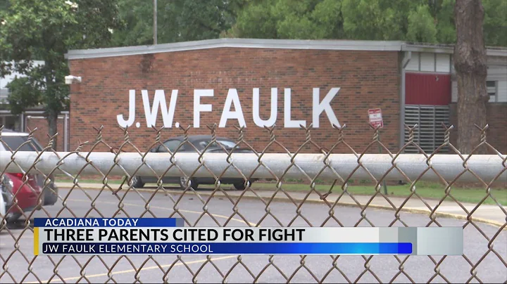 Parents cited for fighting at school ceremony