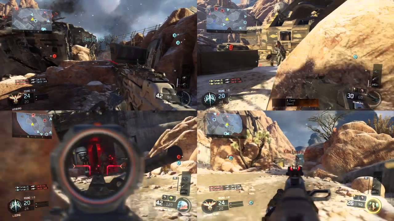 COD] Which of these games has the best split-screen local