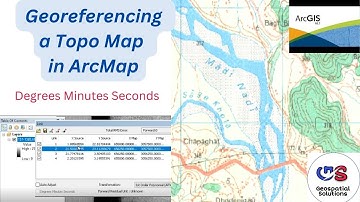 Step-by-Step Guide: Georeferencing Topographic Maps in ArcMap