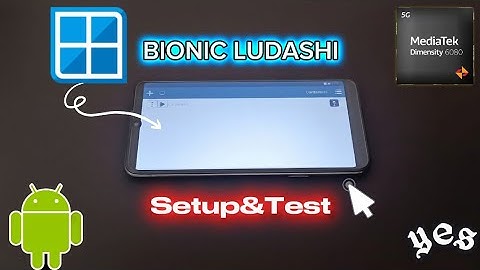 Winlator Bionic Ludashi | Setup & Test (New Update) Dimensity 6080 Mali G57 Mc2 