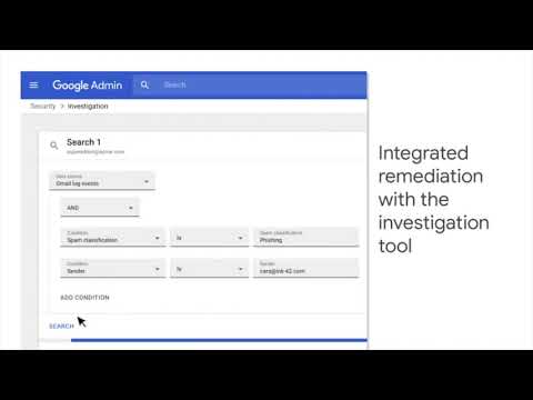 Google G Suite Alert Center demo