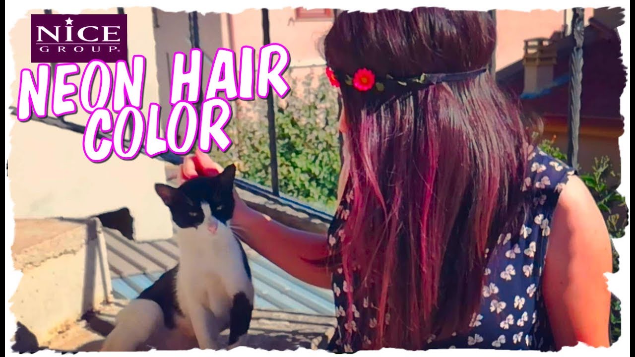 e Colorare i Capelli senza rovinarli con i NEON HAIR