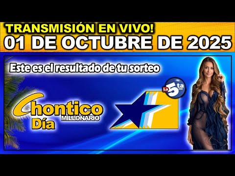 CHONTICO DÍA: Resultado CHONTICO DIA MIÉRCOLES 01 de Octubre de 2025.