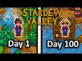 I spent 100 days in modded stardew valley
