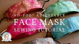 Sew a Comfortable No-Fog Face Mask (3-D & 3 Layers) by Melissa - Empress of Dirt 8,249 views 3 years ago 15 minutes