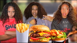 Extreme Rock Paper Scissors Fast Food Challenge