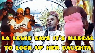 LA Lewis D3FENDS Queen Ifrica & 14 yrs old gurl / It's 1LLEGAL to take her from out of your House