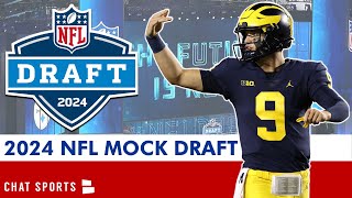 2024 nfl mock draft with trades: 1st round and some 2nd round projections ft. 3-team trade