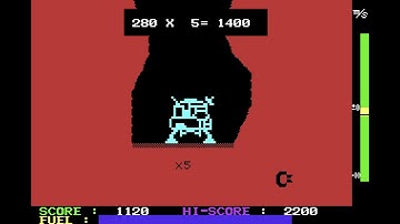 Jupiter Lander C64 Longplay / Full Playthrough / Walkthrough (no commentary)