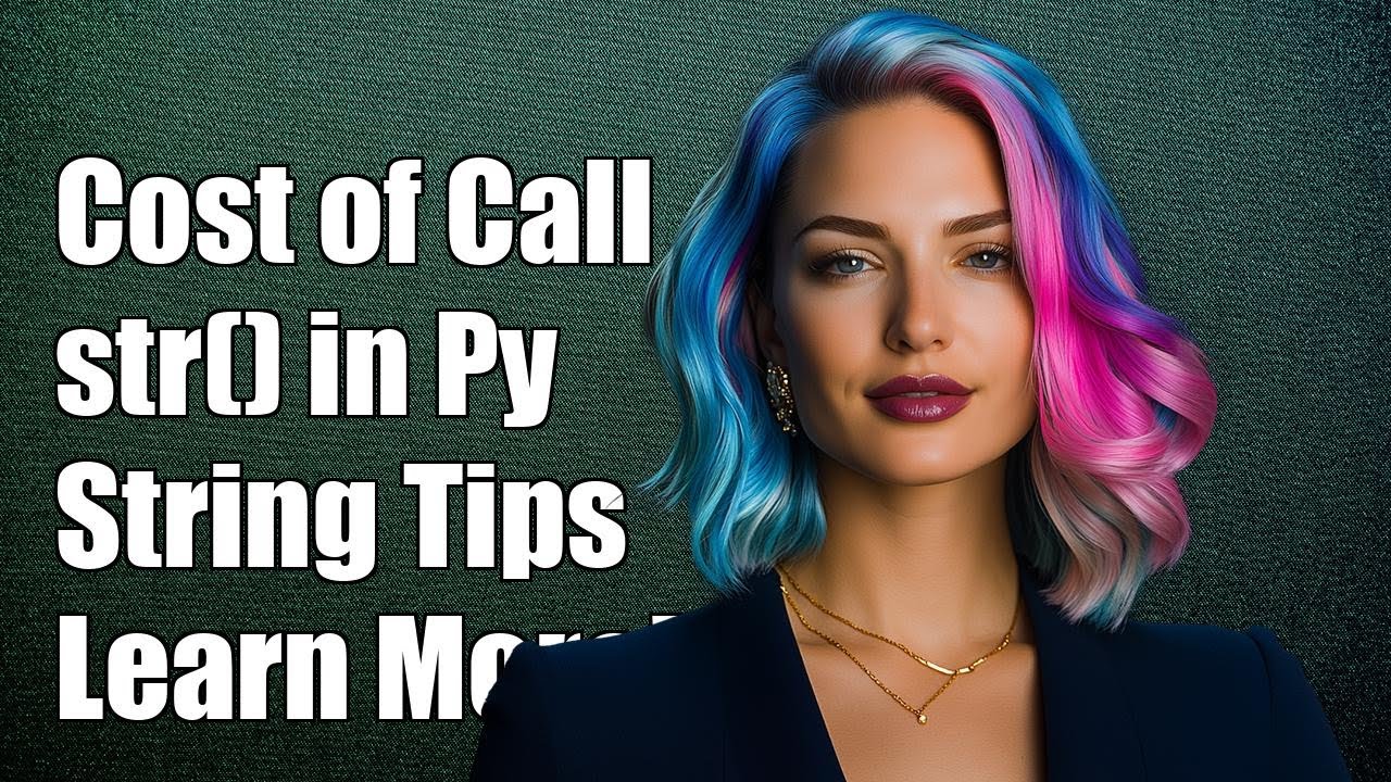 Understanding the Cost of Calling str() on a String in Python - YouTube