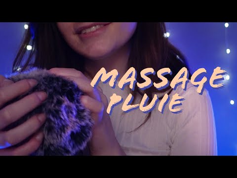 ASMR | Attention crânienne 💜🌧️ Massage, gratouilles, face touching ...