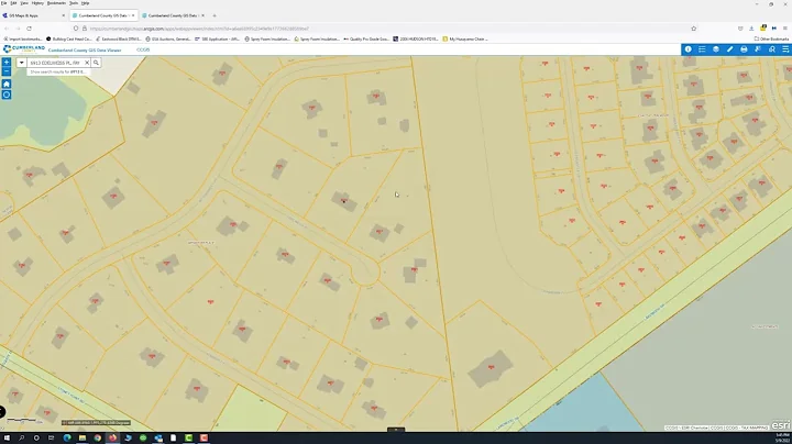Using County GIS to measure property
