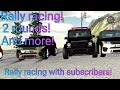 Rally racing! 2 rounds! And more! Racing with my subscribers! || car parking multiplayer