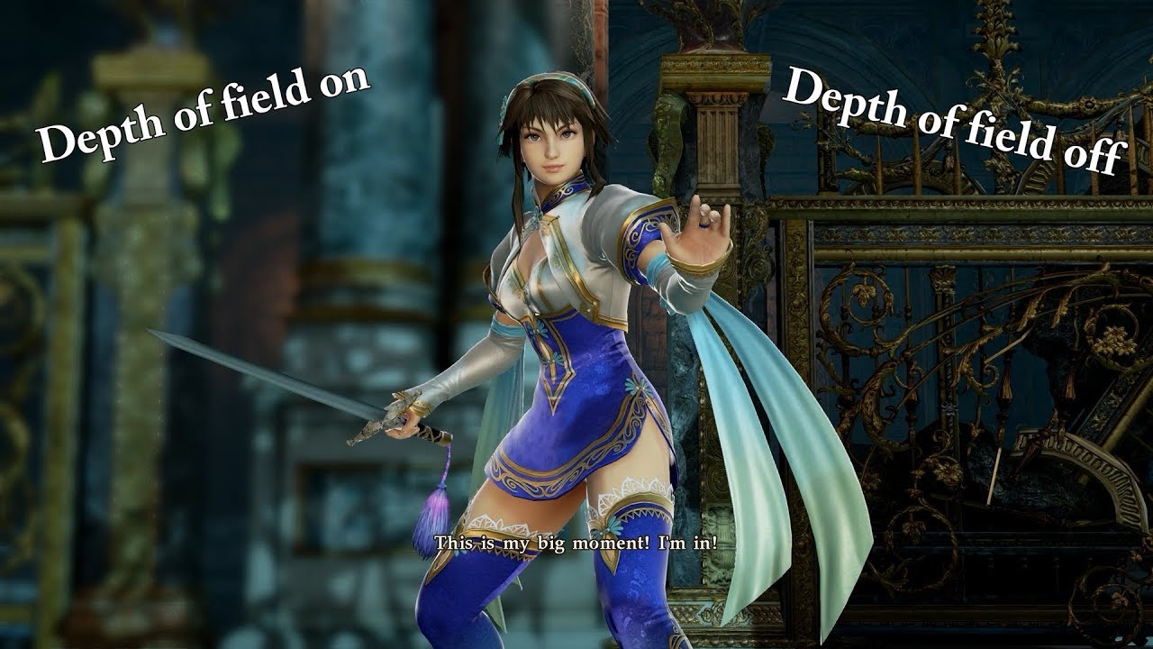 Soul Calibur 6 - Depth of field on/off comparison - YouTube