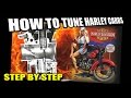 HOW TO TUNE A HARLEY DAVIDSON CARBURETOR