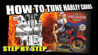 HOW TO TUNE A HARLEY DAVIDSON CARBURETOR