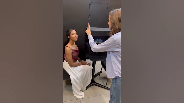 The process of taking picture of your iris in our studio. Brown eye are incredible