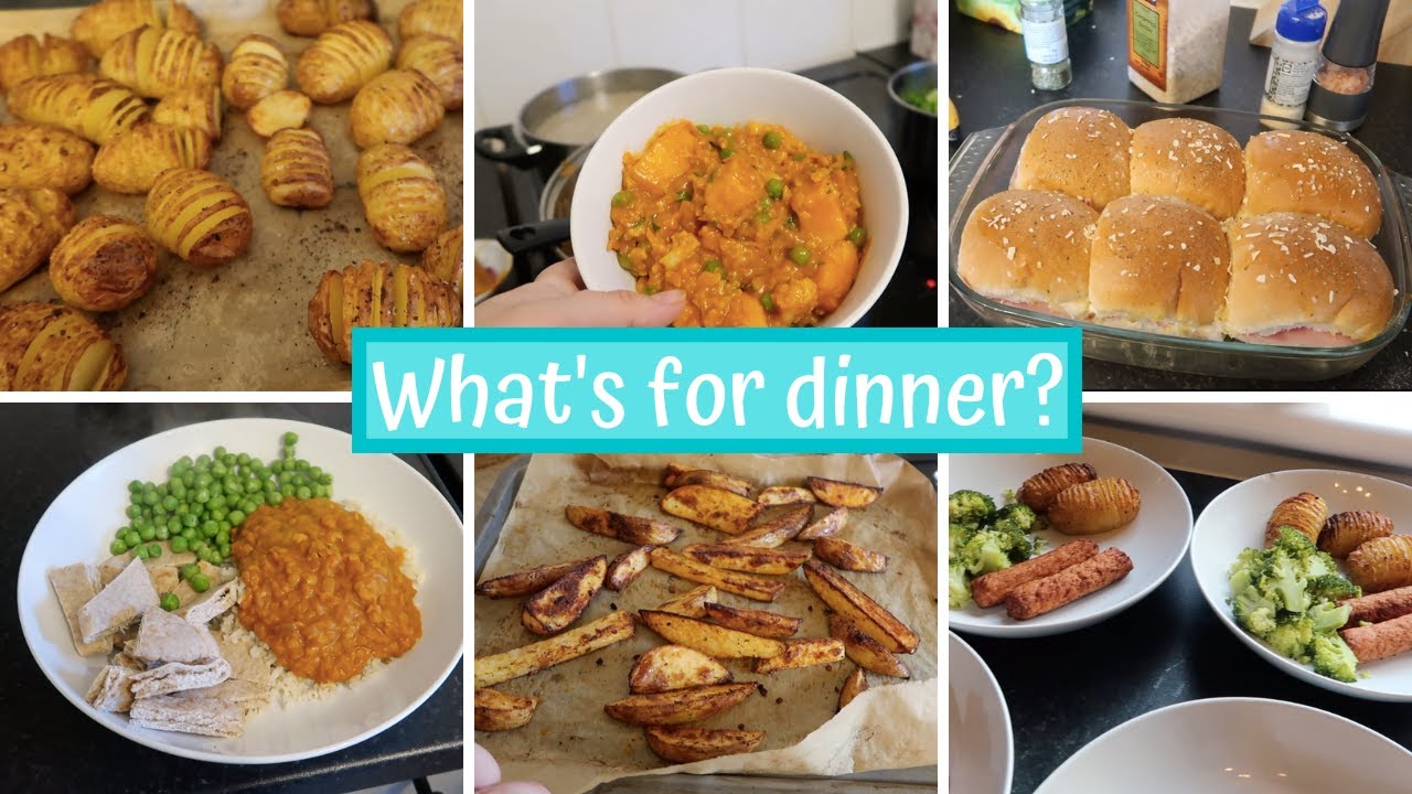 WHAT'S FOR DINNER! EASY FAMILY MEAL IDEAS - YouTube