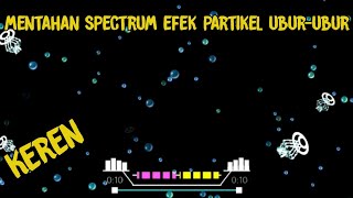 Mentahan spectrum efek partikel ubur-ubur